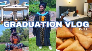 Vlog: Picking up my grad gown+ saying goodbye+ most embarrassing moment in campus😱😂