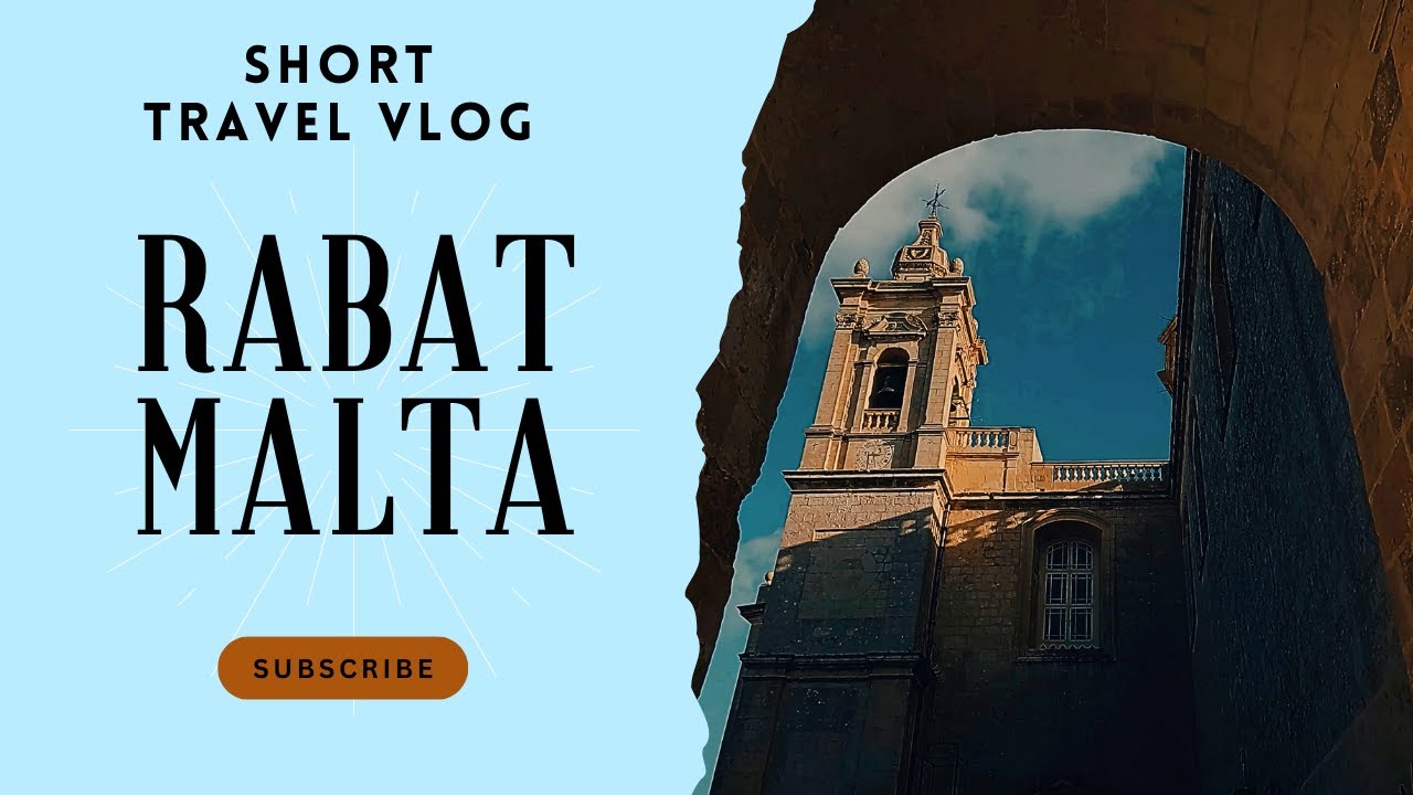 Rabat Malta 2025 - Cinematic in 4K!