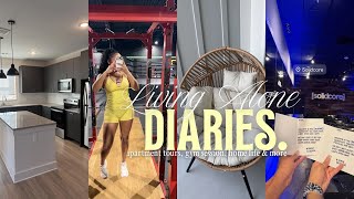 living alone diaries ♡ apartment tours, gym session, self-care sunday & more. 