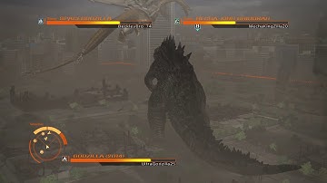 GODZILLA PS4 (Online) Godzilla 2014 vs. SpaceGodzilla vs. Mecha-King Ghidorah