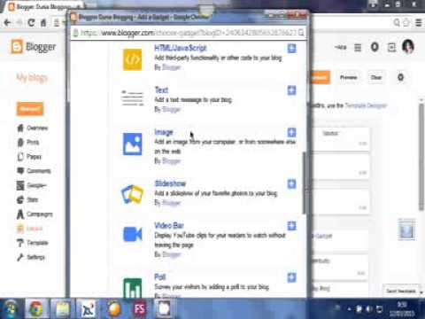 Blog Tutorial