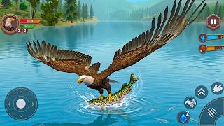Eagle Simulator 3D - Wild Eagle Family Sim Gameplay screenshot 2