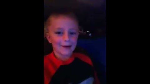 The first time monte saw my video