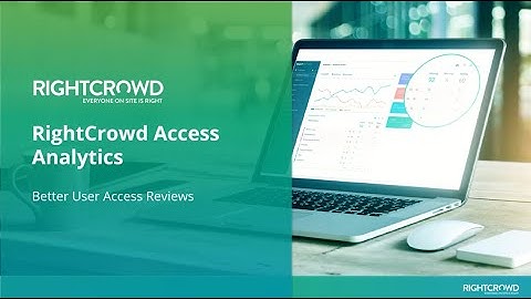 RightCrowd Access Analytics - Automate User Access Reviews