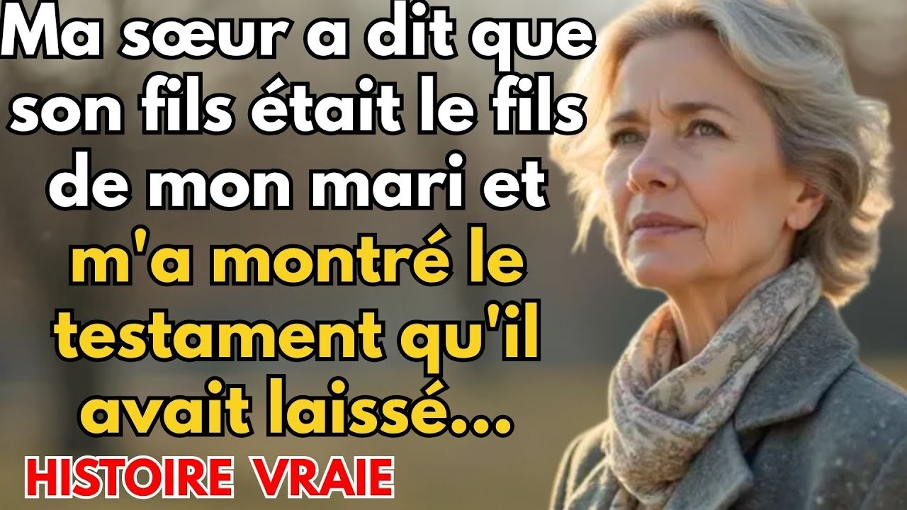 Histoire Vraie de Grand mère à Metz 👵💔 Après les funérailles de mon mari, ma sœur a révélé que