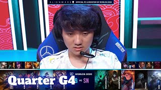 SN vs JDG - Game 4 | Quarter Finals S10 LoL Worlds 2020 PlayOffs | Suning vs JD Gaming G4 full game
