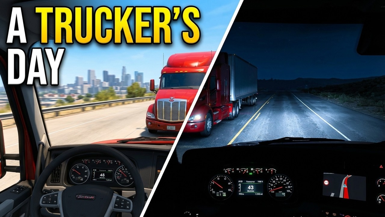 AMERICAN TRUCK SIM Logistics - Realistic Economy Extreme - YouTube