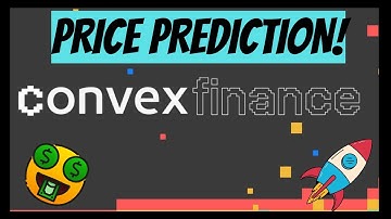 $cvx crypto price prediction! What exactly is convex finance? Best altcoin for Next Bull run!?