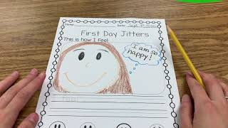 First Day Jitters activity