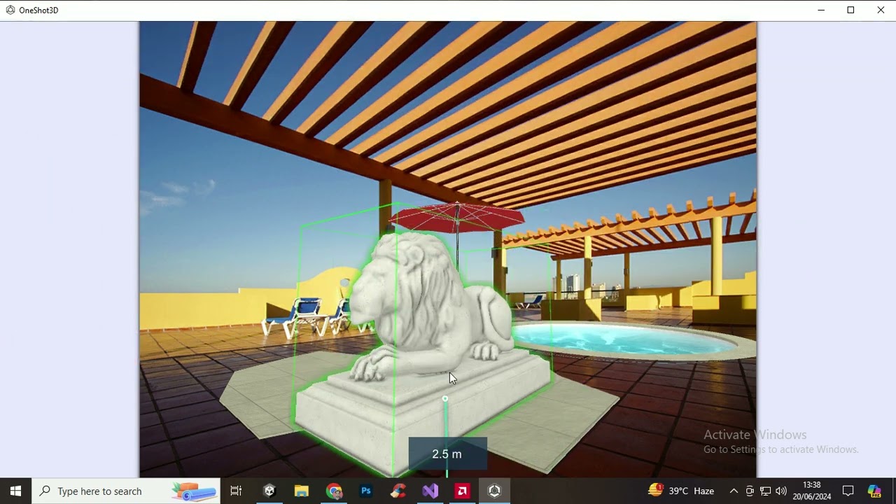 Stunning Pool & Exterior Design in Unity 3D | Real-Time Architecture Visualization