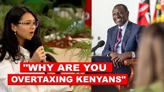 Listen to what this fearless Harvard University student asked Ruto face to face in State House!