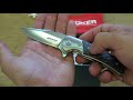 Нож складной Boker Les Voorhies Model 13 CG Миниобзор