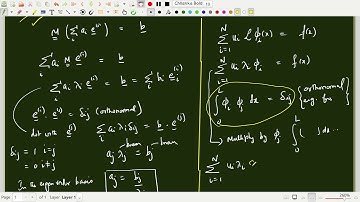 Mathematical Preliminaries - Part 3