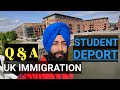 UK student interview question and answer at Airport and Reality of Student deported  England ,Uk ?