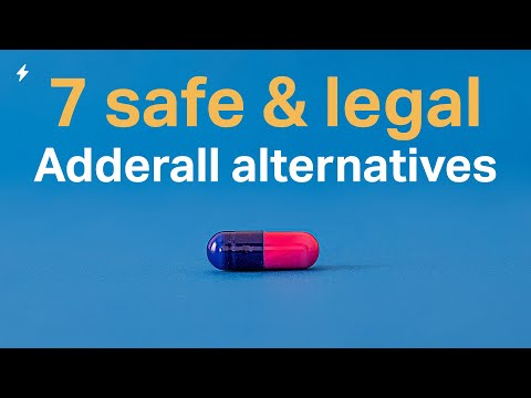 Vídeo: Alternativas Naturais De Adderall: Benefícios E Precauções