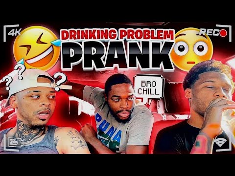I Have A "DRINKING"  Problem Prank on BROTHERS!