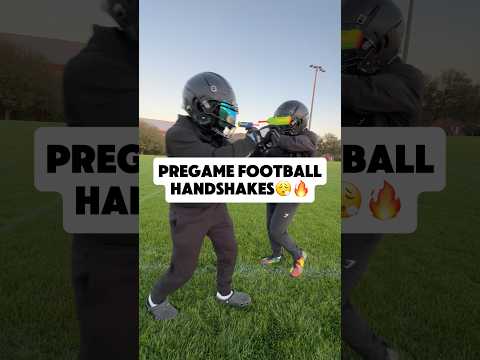 Pregame Football Handshakes