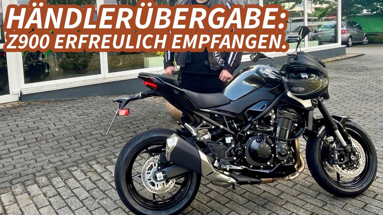 Ich hole meine Kawasaki Z900 2025 | Motorrad Schäfers Rheinberg | Übergabe