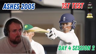 CAN ENGLAND MAKE IT OVER THE LINE? I ASHES 2005 I 1ST TEST DAY 4 SESSION 2