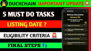 Duckchain Airdrop Claim ✅ | Duckchain Airdrop | Duck chain Airdrop Withdrawal | CWA