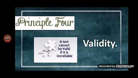 PRINCIPLES OF HIGH QUALITY ASSESSMENT