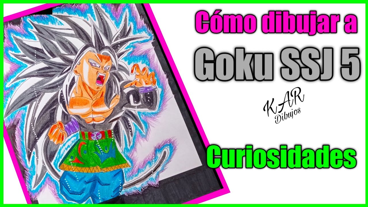 Coloring Pages Goku Super Saiyan 5  Dibujo de goku, Dragon ball gt, Dibujos