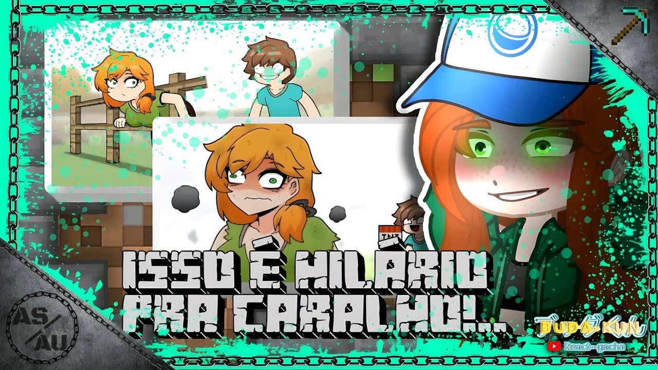 Gravity Falls reage a Minecraft Anime  @_silpaeja (Dipper as/Pacífica as) 🇧🇷🇪🇦🇺🇲