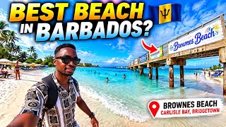 This Might Be BARBADOS’ BEST BEACH 🇧🇧🌊 | Brownes Beach, Carlisle Ba