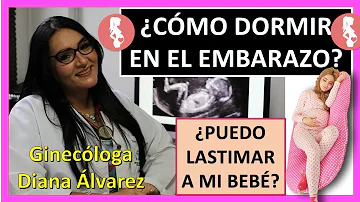 ¿Qué posición para dormir es mejor para las contracciones?