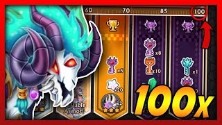 Knights and Dragons - 100 EPIC BOSSES!! BIGGEST MILESTONE!