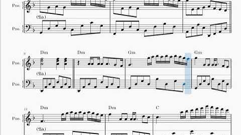 Thumbnail of OKUL YOLUNDA -ÜMİT BESEN- PİYANO NOTALARI