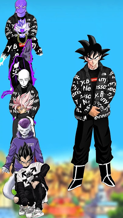 Goku vs Zeno, Grand priest, Beerus,Saitama,Black Goku, Frieza & Vegeta #anime #goku