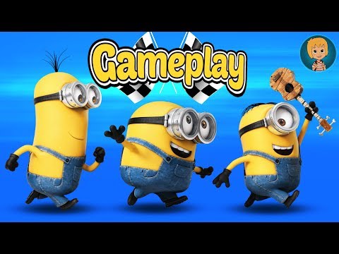 Minions Despicable me 3 Rush Gameplay with Gerti Toys
