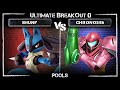 Ultimate breakout 0  pools  shunf lucario vs chrono256 samus isabelle