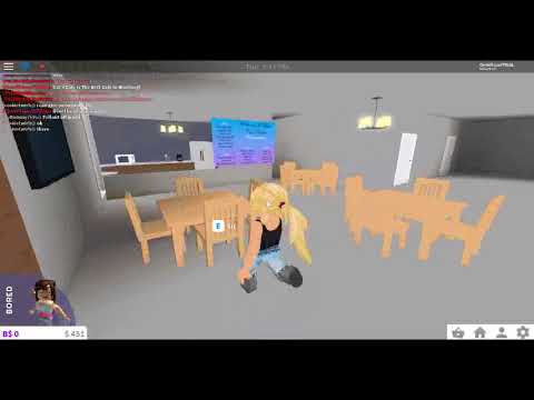 Job at Cat s  Cafe  E 1 S 1 ROBLOX Bloxburg  YouTube