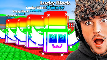 Opening 99 OWNER LUCKY BLOCKS in Steal a Brainrot..