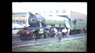 CLASSIC 70's REEL! FLYING SCOTSMAN IN CHICAGO! PLUS AMTRAK UA TURBOLINER AT HOMEWOOD SUMMER 1972!