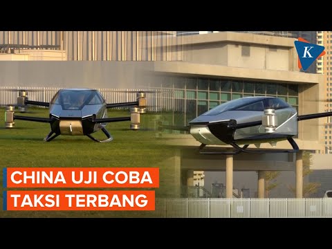 China Mulai Uji Coba Taksi Terbang di Dubai