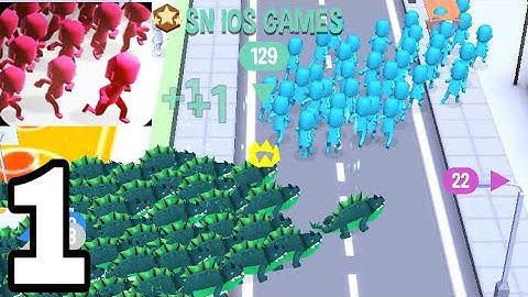 Crowd City - iOS/Android Gameplay Walkthrough Part 1
