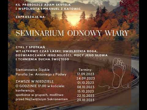 Seminarium Odnowy Wiary - jesień 2023