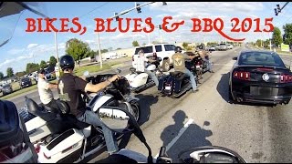 Bikes Blues & BBQ Sept 26 2015 Fayetteville & Rogers Arkansas Honda CRF250L