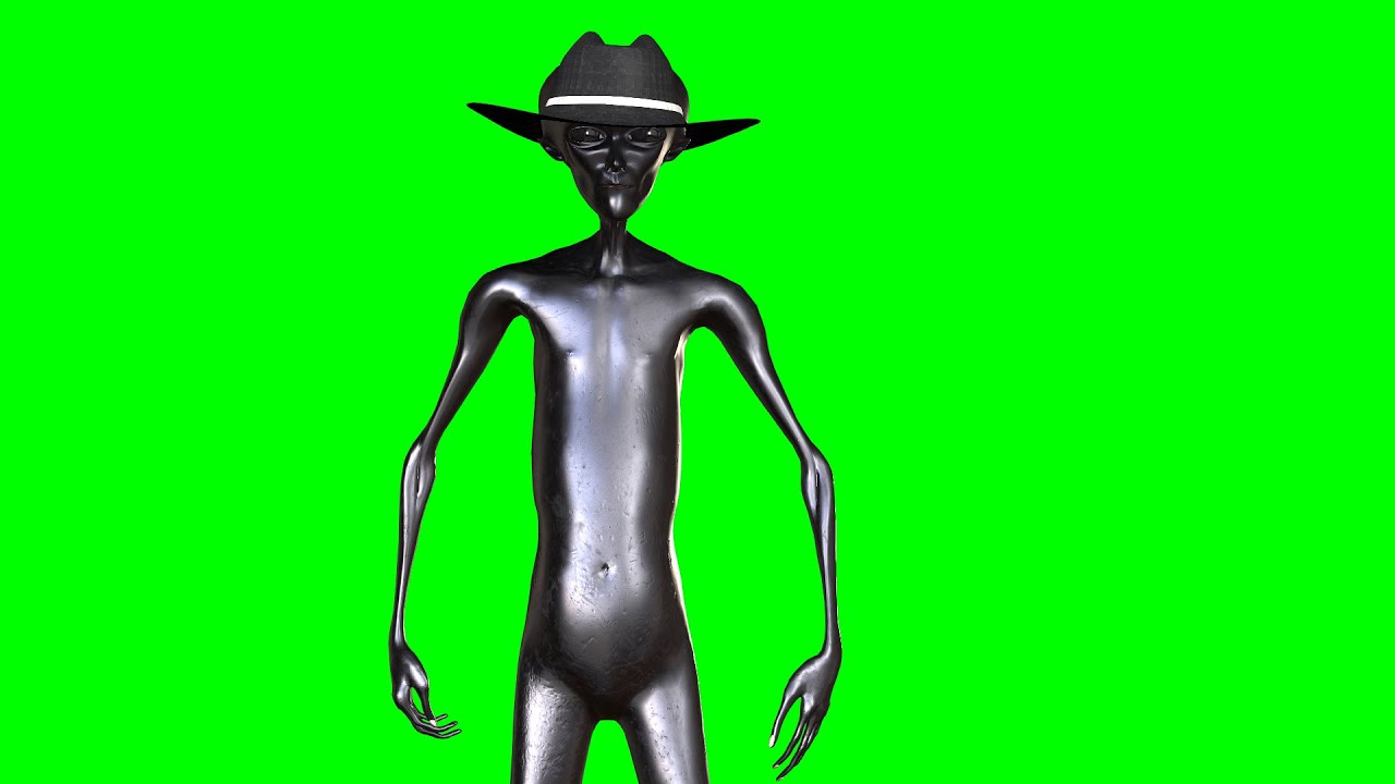 Howard The Alien Green Screen