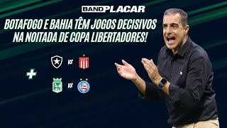 Thumbnail for BOTAFOGO X ESTUDIANTES E ATLÉTICO NACIONAL X BAHIA - ANÁLISE E MELHORES ODDS I BANDPLACAR