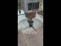 Carving a bowl with a cnc router