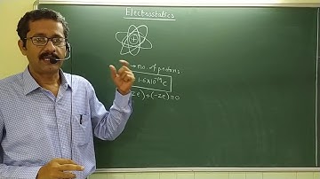 Electrostatics Module 1 by Prof. Hemant Dongre