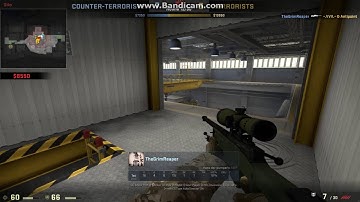 CS:GO - Insane 1v4 clutch on Nuke with AWP