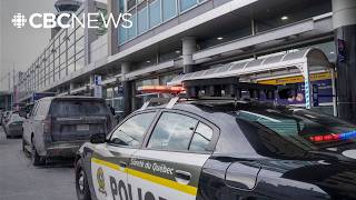 Why were flights headed to Montreal airport grounded Wednesday?