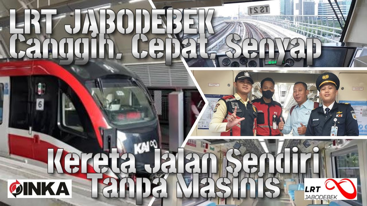 LRT JABODEBEK Canggih Bisa Jalan Sendiri Tanpa Masinis | Trip Report | Made in PT. INKA Madiun