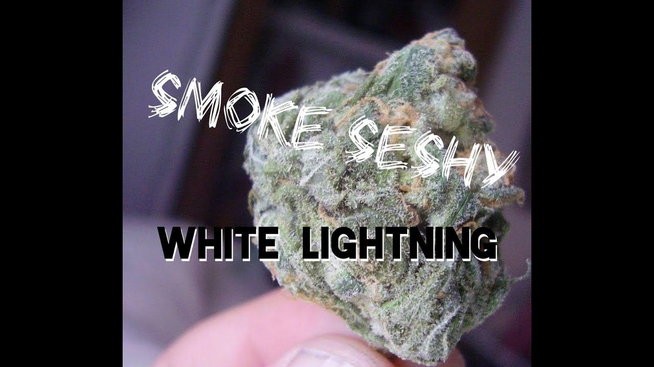 White Lightning! Smoke sesh with this awesome strain!