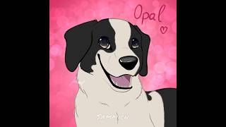 Opal 💖 #petportrait #dog #speedpaint #artfight2026 Opal 💖 #petportrait #dog #speedpaint #artfight2026